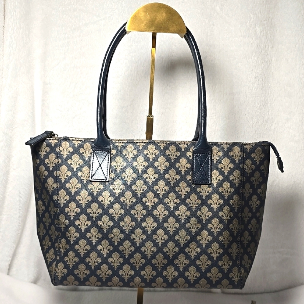 Patrick Cox Kings Pattern Small Tote Bag